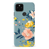 Google Pixel 5 Hibiscus Phone Case in Blue