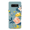 Samsung Galaxy Note 8 Hibiscus Phone Case in Blue