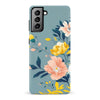 Samsung Galaxy S21 Plus Hibiscus Phone Case in Blue