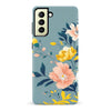 Samsung Galaxy S22 Plus Hibiscus Phone Case in Blue