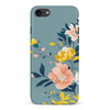 iPhone 7/8/SE Hibiscus Phone Case in Blue