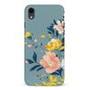 iPhone XR Hibiscus Phone Case in Blue