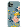 iPhone 11 Pro Hibiscus Phone Case in Blue