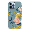 iPhone 12 Pro Hibiscus Phone Case in Blue