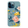 iPhone 12 Pro Max Hibiscus Phone Case in Blue