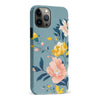 iPhone 13 Pro Max Hibiscus Phone Case in Blue