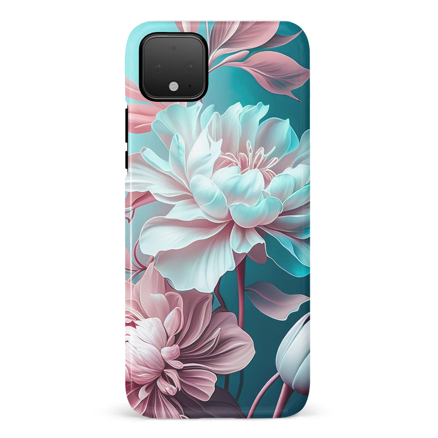 Google Pixel 4 Blossom Phone Case in Green