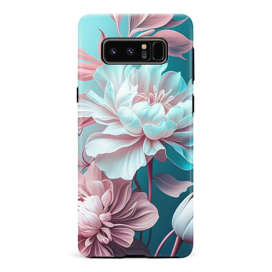 Samsung Galaxy Note 8 Blossom Phone Case in Green