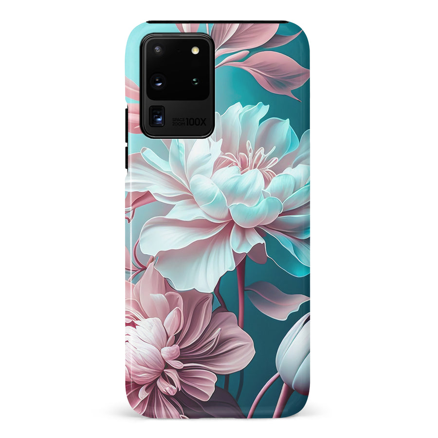 Samsung Galaxy S20 Ultra Blossom Phone Case in Green