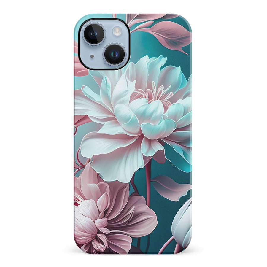 iPhone 14 Plus Blossom Phone Case in Green