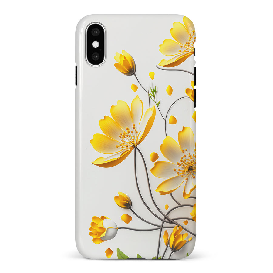 iPhone X/XS Cosmos Phone Case in White
