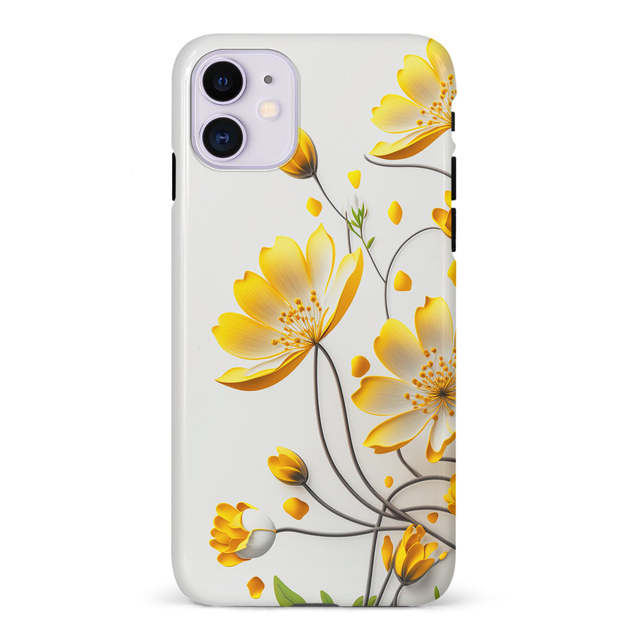 iPhone 11 Cosmos Phone Case in White