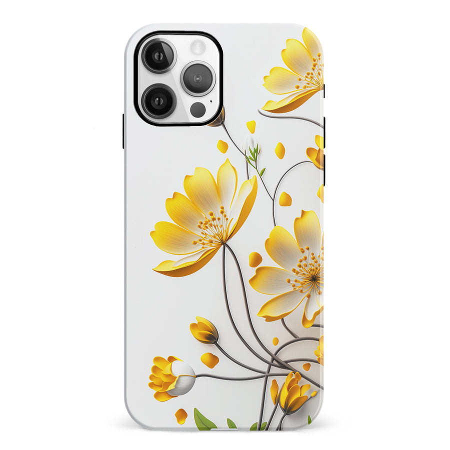 iPhone 12 Cosmos Phone Case in White