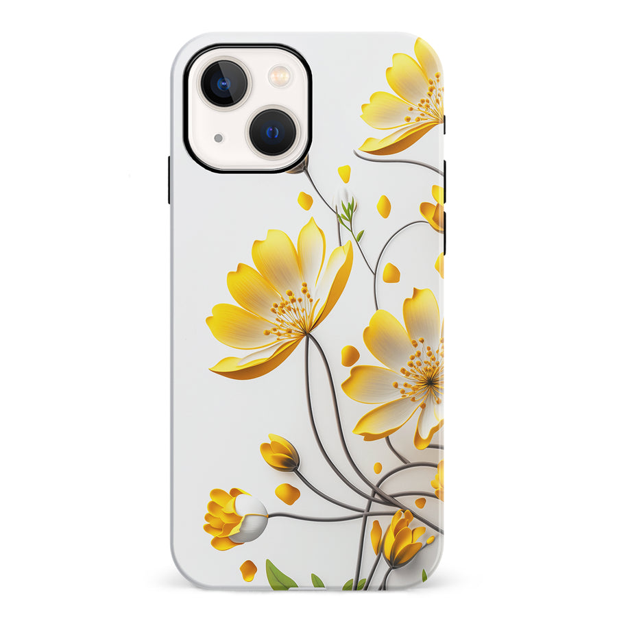 iPhone 13 Mini Cosmos Phone Case in White