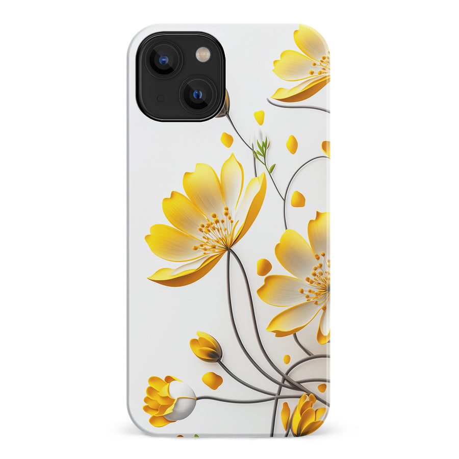 iPhone 14 Cosmos Phone Case in White