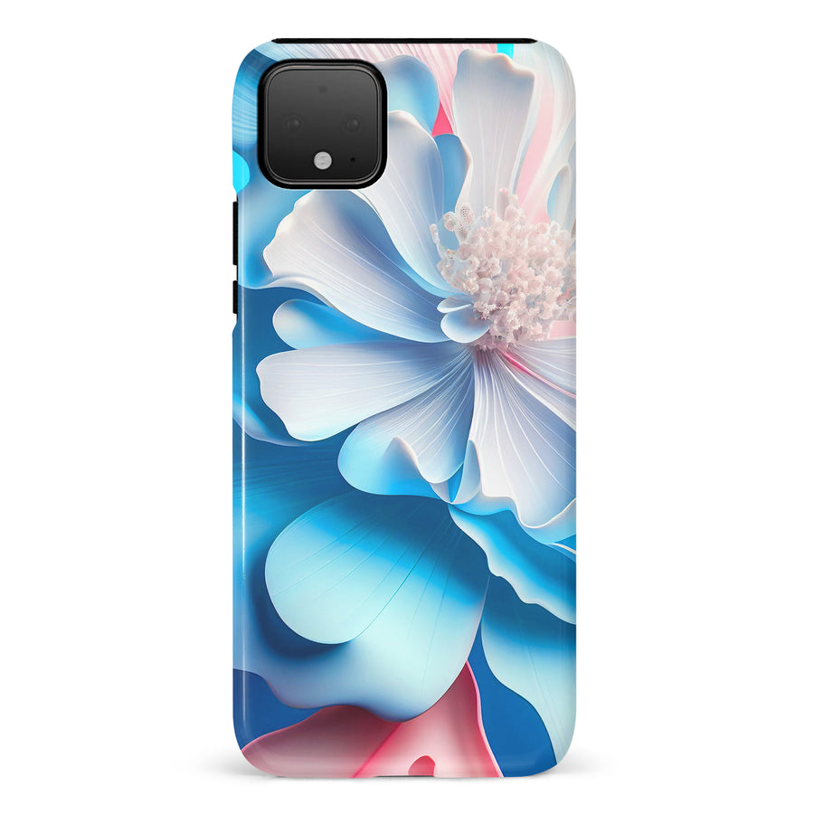 Google Pixel 4 XL Blossom Phone Case in Blue