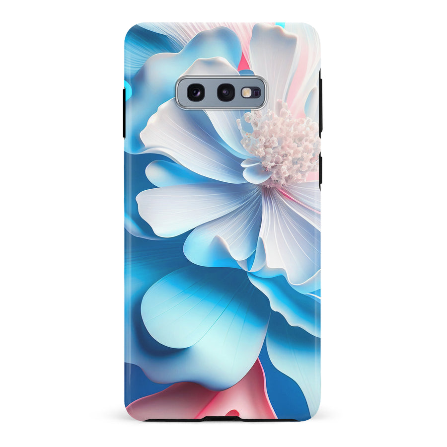 Samsung Galaxy S10e Blossom Phone Case in Blue