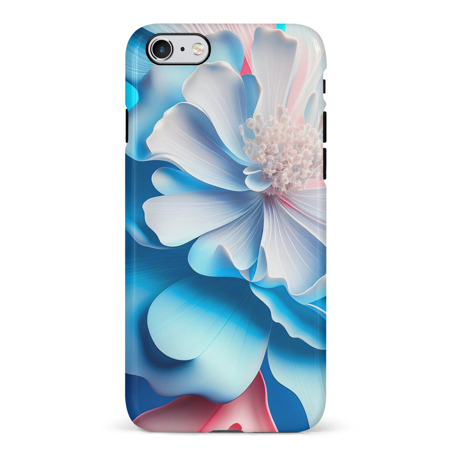 iPhone 6 Blossom Phone Case in Blue