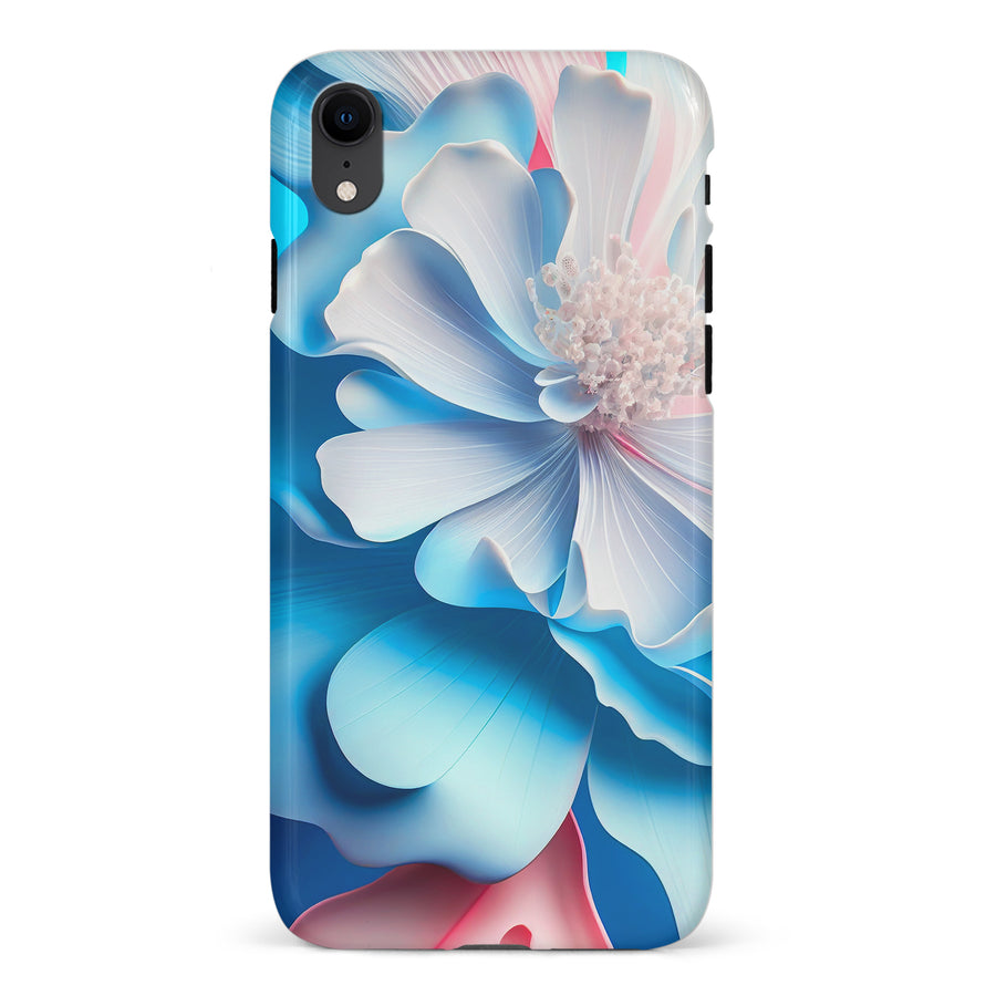 iPhone XR Blossom Phone Case in Blue