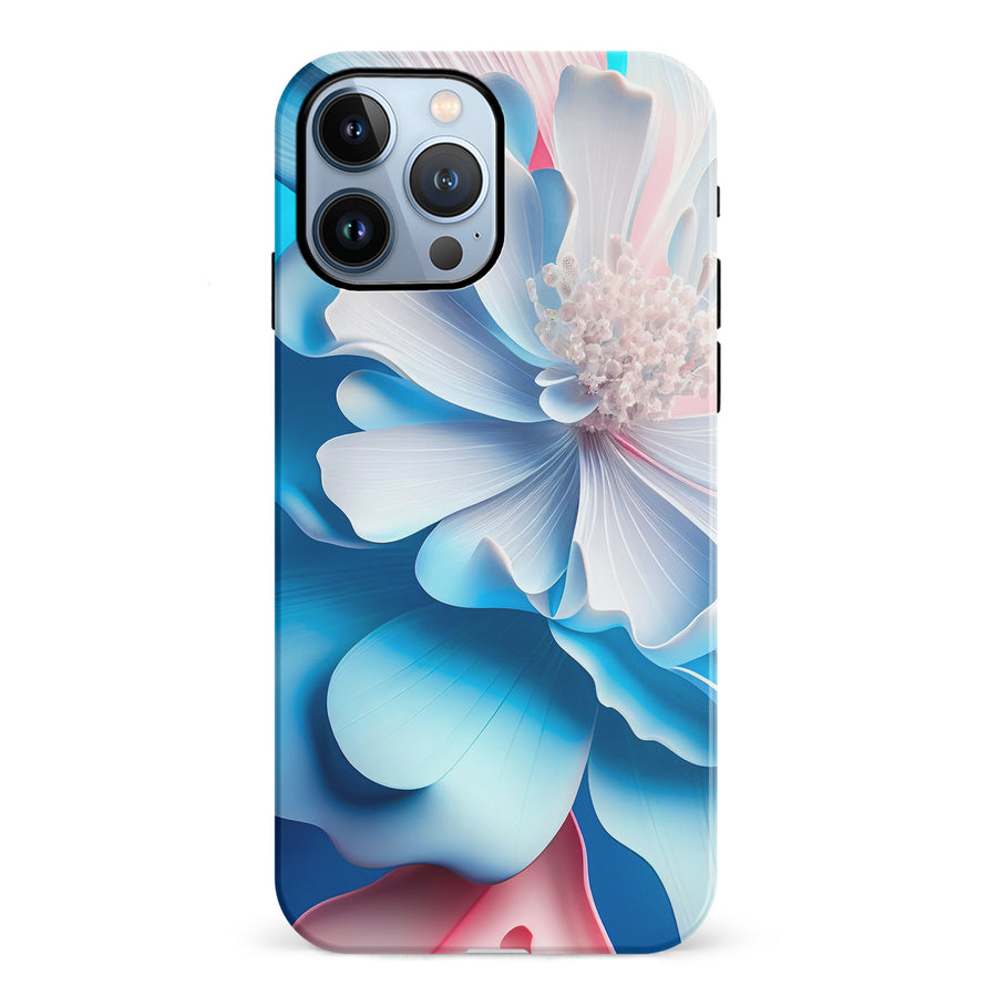 iPhone 12 Pro Blossom Phone Case in Blue