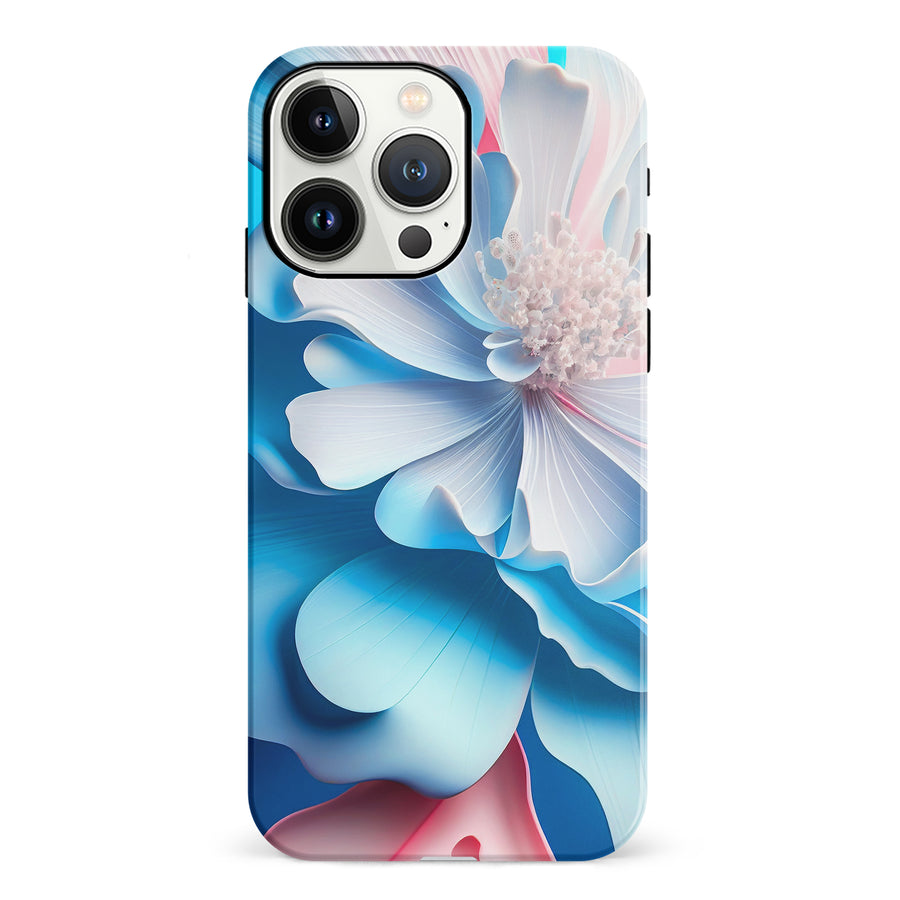 iPhone 13 Pro Blossom Phone Case in Blue