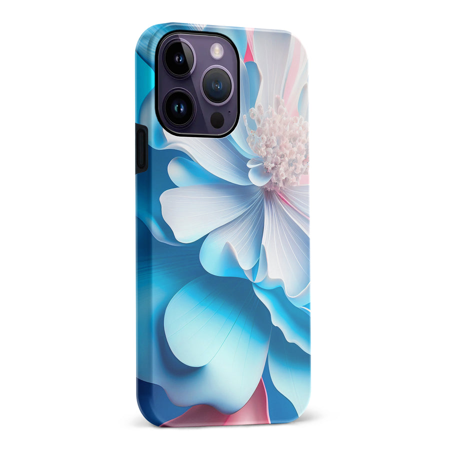 iPhone 14 Pro Max Blossom Phone Case in Blue