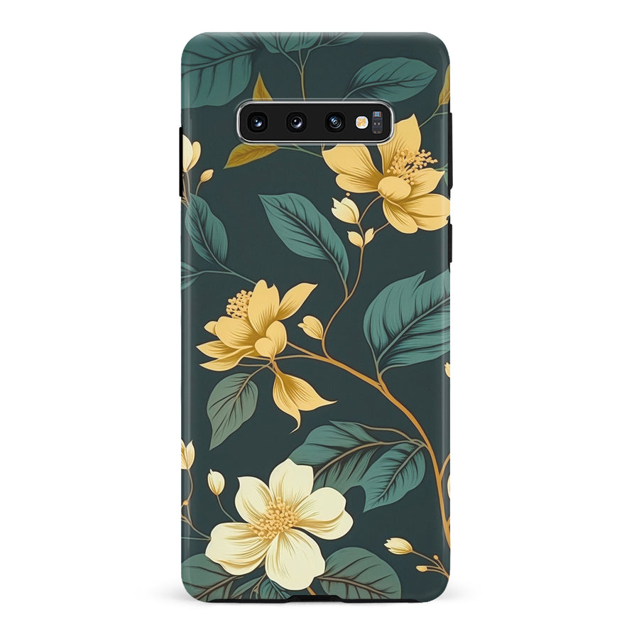 Samsung Galaxy Note 20 Ultra Floral Phone Case in Green