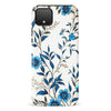 Google Pixel 4 XL Blue Hibiscus Phone Case in White