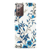 Samsung Galaxy Note 20 Blue Hibiscus Phone Case in White