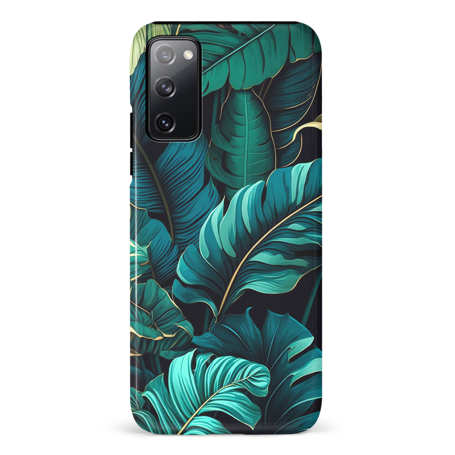 Samsung Galaxy S20 FE Floral Phone Case in Green