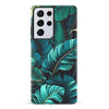 Samsung Galaxy S21 Ultra Floral Phone Case in Green
