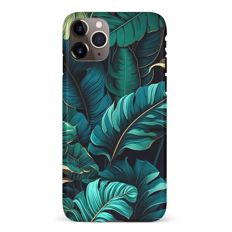 iPhone 11 Pro Max Floral Phone Case in Green