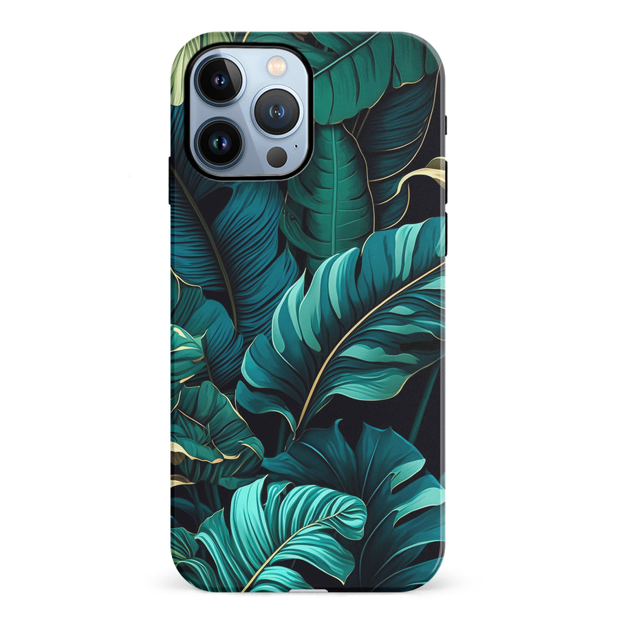 iPhone 12 Pro Floral Phone Case in Green