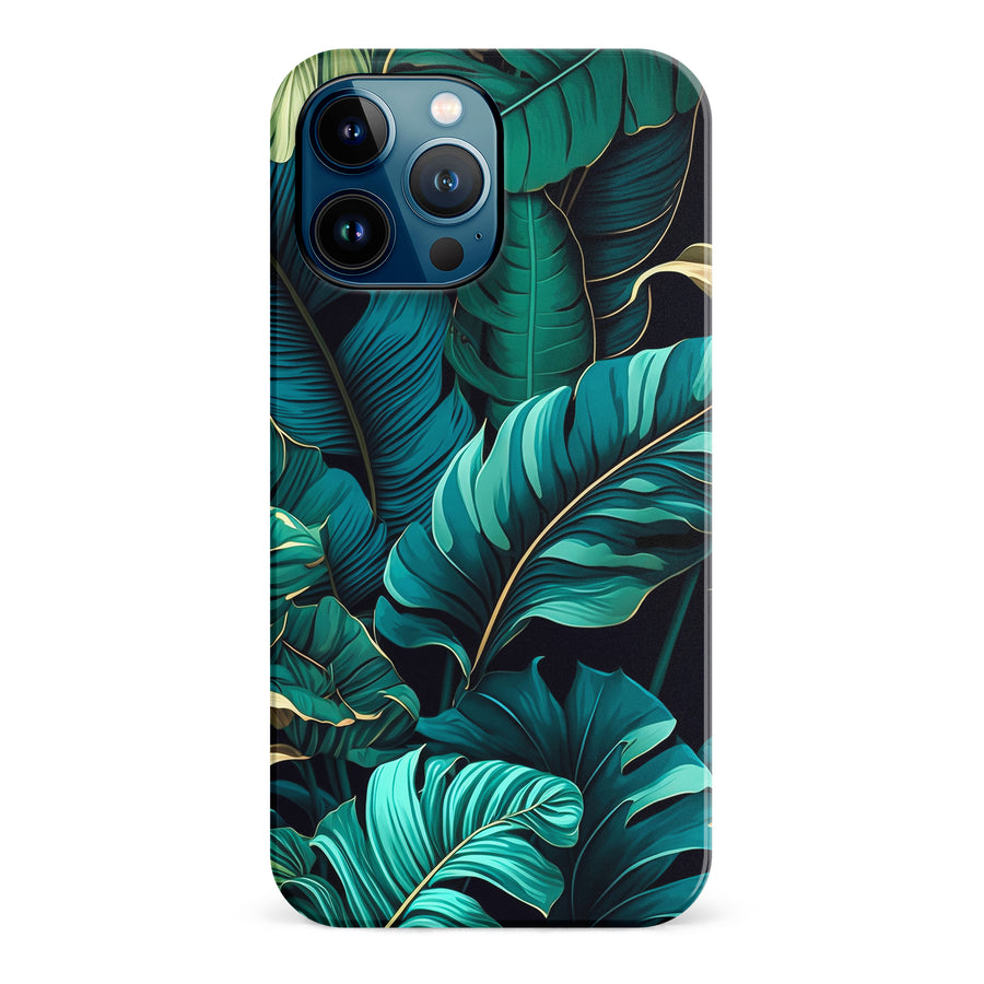 iPhone 12 Pro Max Floral Phone Case in Green