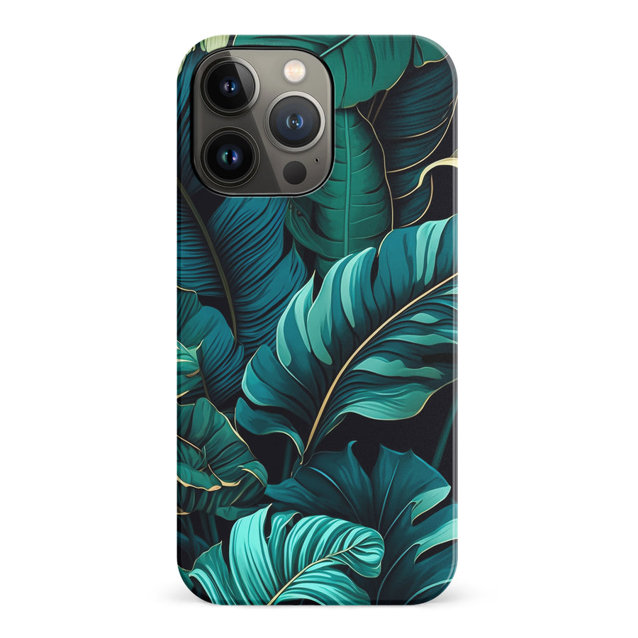 iPhone 14 Pro Floral Phone Case in Green