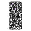 Google Pixel 3 Monochrome Floral Phone Case in Black and White