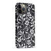 iPhone 13 Pro Max Monochrome Floral Phone Case in Black and White