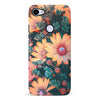 Google Pixel 3A Floral Phone Case in Orange