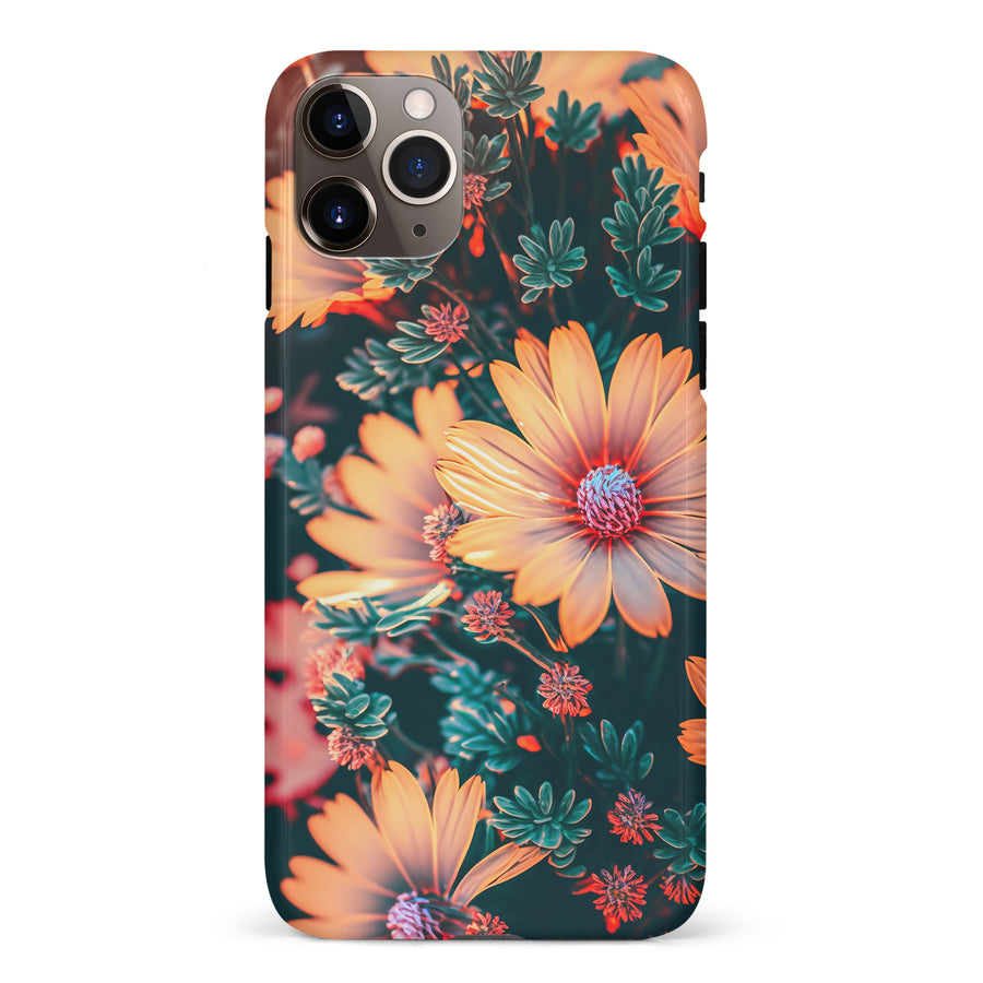 iPhone 11 Pro Max Floral Phone Case in Orange
