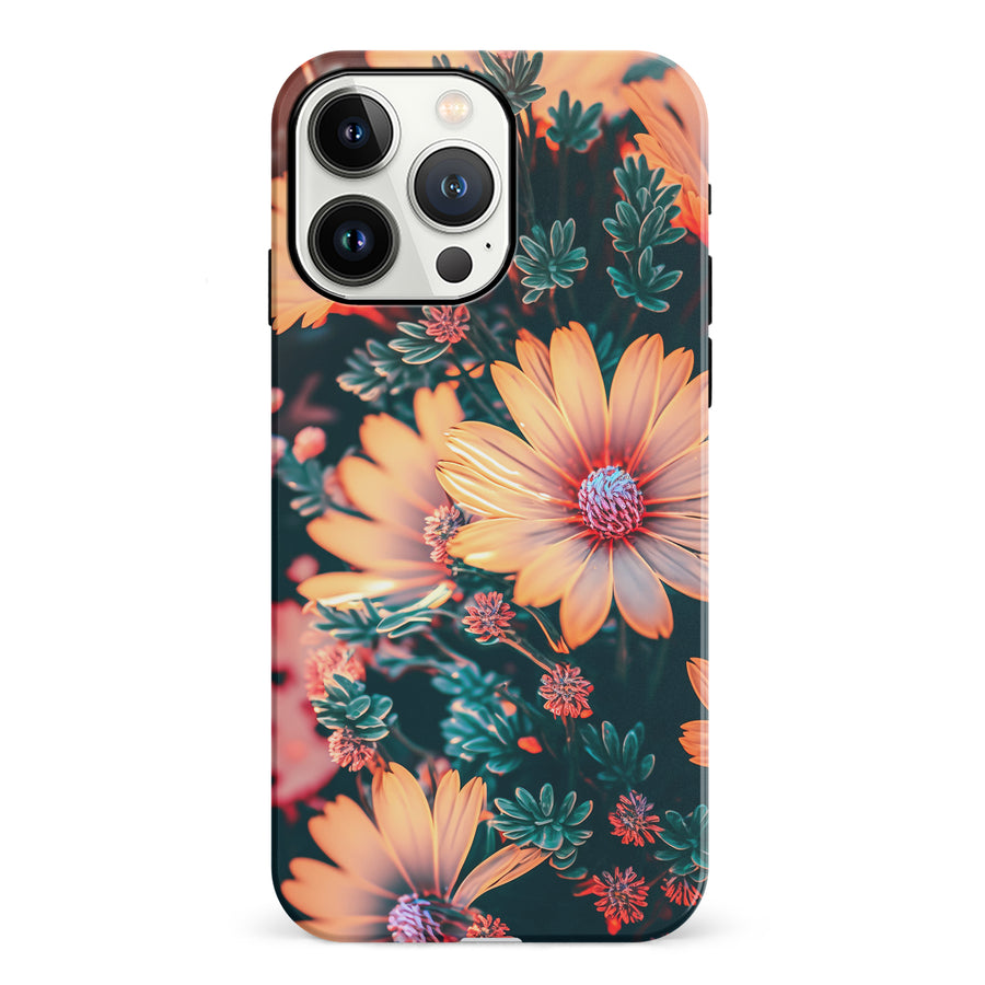 iPhone 13 Pro Floral Phone Case in Orange