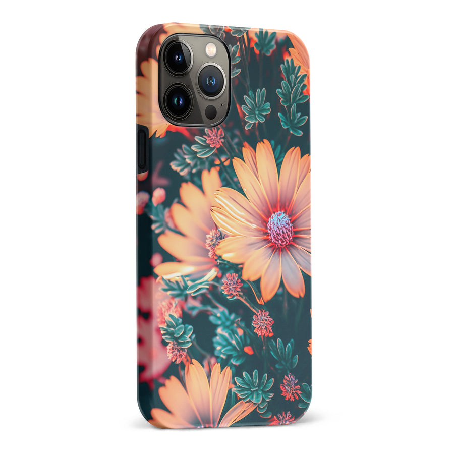 iPhone 13 Pro Max Floral Phone Case in Orange