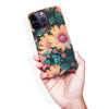 iPhone 14 Pro Max Floral Phone Case in Orange