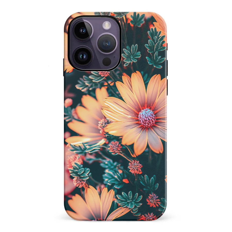 iPhone 14 Pro Max Floral Phone Case in Orange