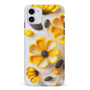iPhone 11 Black-Eyed Susan Phone Case in White
