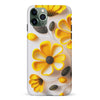 iPhone 11 Pro Black-Eyed Susan Phone Case in White
