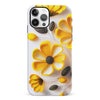 iPhone 12 Black-Eyed Susan Phone Case in White