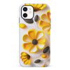 iPhone 12 Mini Black-Eyed Susan Phone Case in White