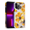 iPhone 13 Pro Max Black-Eyed Susan Phone Case in White