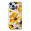 iPhone 14 Plus Black-Eyed Susan Phone Case in White