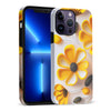 iPhone 14 Pro Max Black-Eyed Susan Phone Case in White